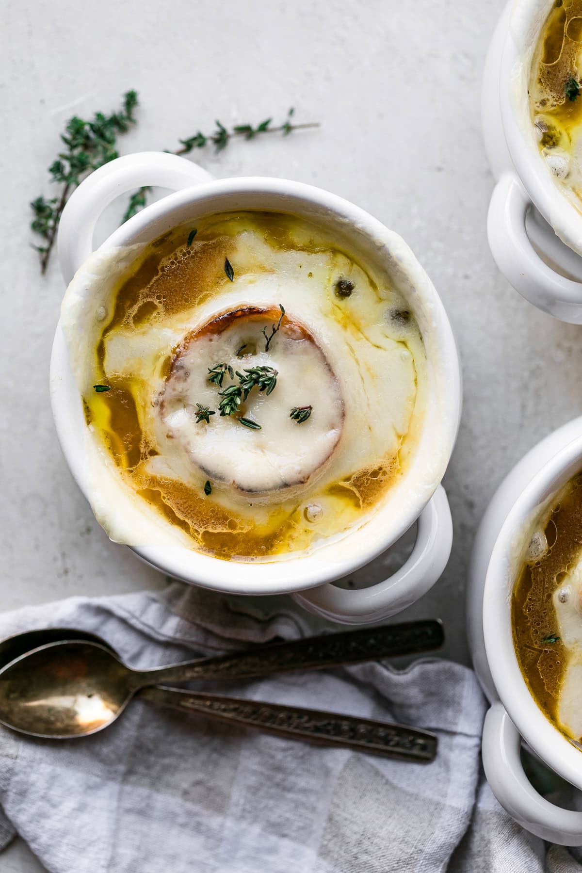 French Onion Chicken Soup