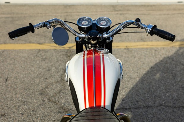 Spike Feresten's 1966 Triumph Bonneville T120R for Charity