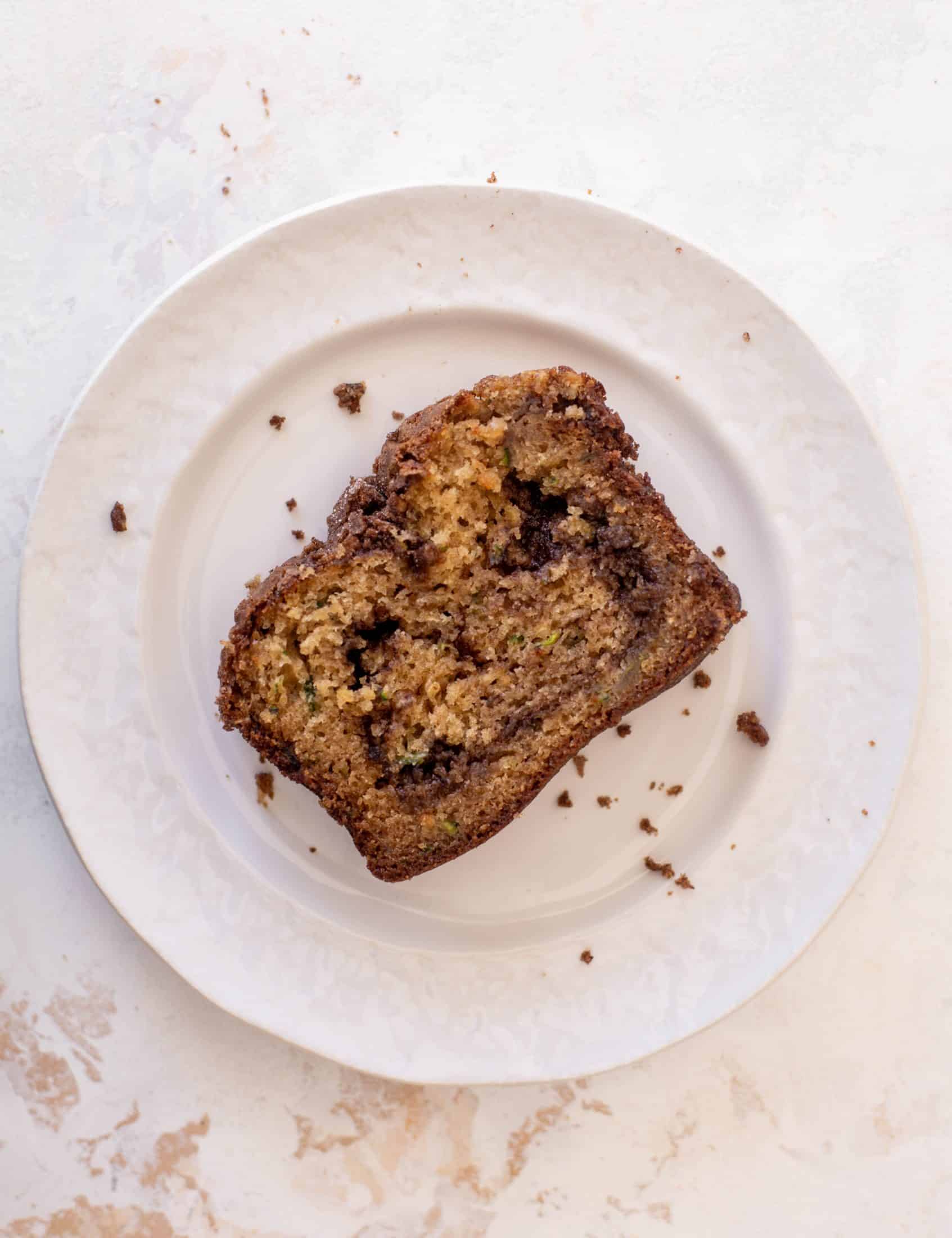 cinnamon swirl zucchini bread
