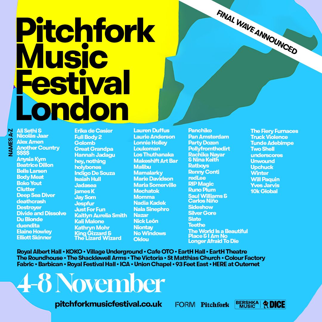 Pitchfork Music Festival London 2025