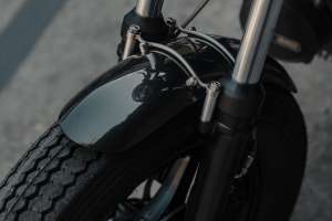 Custom Moto Guzzi V35 by Number 8 Moto