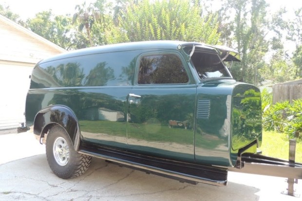 Fuel-Injected, 350-Powered 1951 GMC Panel Truck 4x4 Conversion w/Matching Trailer