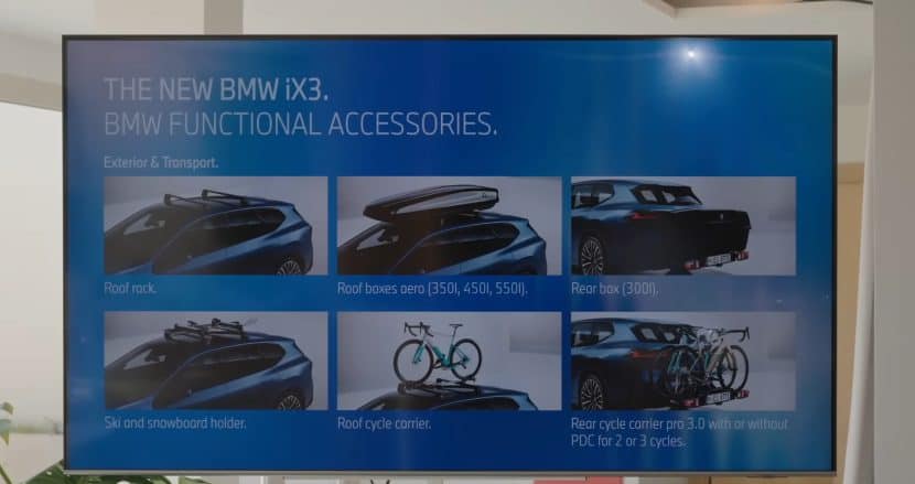 BMW IX3 ACCESSORIES