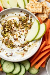 Hot Honey Whipped Feta Dip