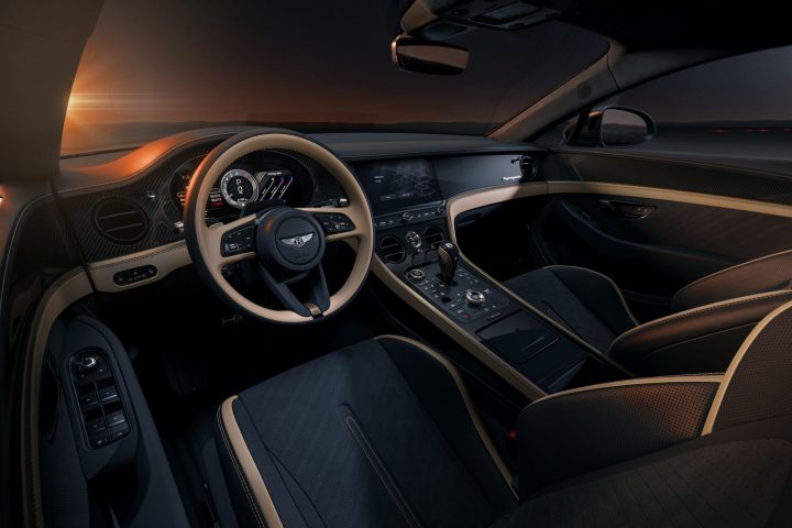 Bentley Supersports Interior Design