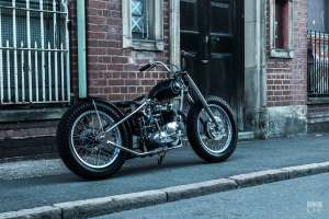 Triumph Daytona 500 bobber by Robbie Palmer